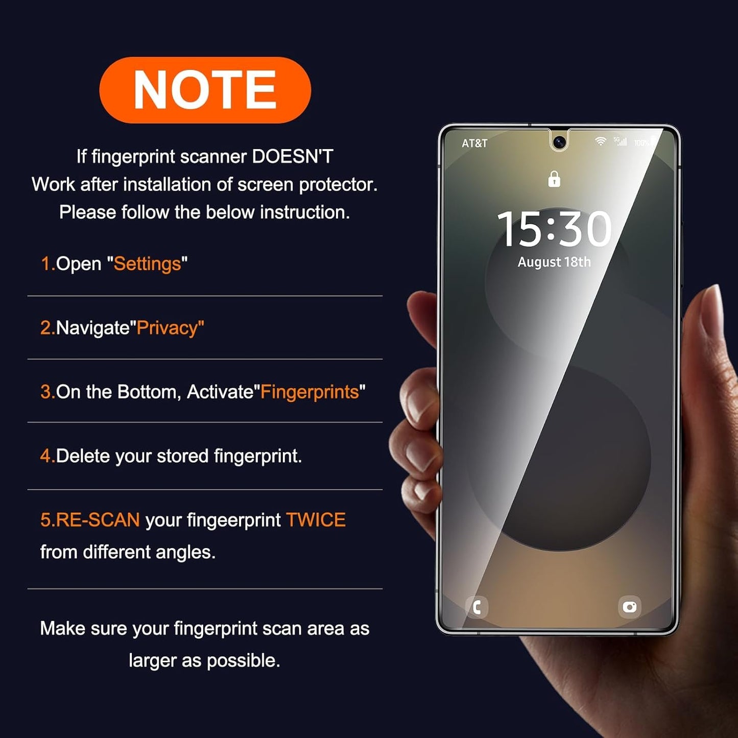 [3 Pack] UniqueMe Screen Protector Compatible for Samsung Galaxy S25 Ultra Tempered Glass HD Clear Screen Protector with Easy Installation Frame, 9H Hardness Anti Scratch Bubble Free