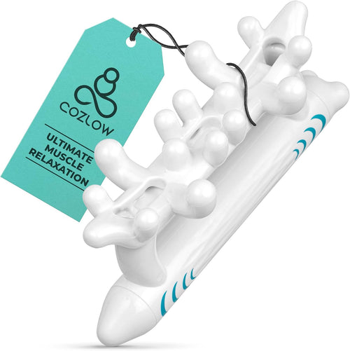 Cozlow - Fascia Massage Tool for Trigger Point Pain Relief - Myofascial Release Massager for Reduced Cellulite Appearance & Tight Muscle Knots - Deep Tissue Massage Nodes for Neck, Shoulder & Legs