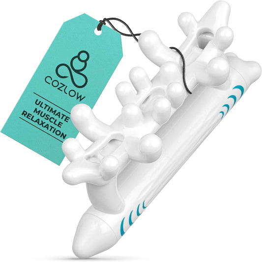 Cozlow - Fascia Massage Tool for Trigger Point Pain Relief - Myofascial Release Massager for Reduced Cellulite Appearance & Tight Muscle Knots - Deep Tissue Massage Nodes for Neck, Shoulder & Legs