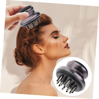 TOVINANNA Scalp Massager Hair Oiling Scalp Massage Brush Scalp Serum Roller Hair Growth Essence Applicator Scalp Care Treatment Brush