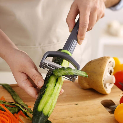 Vegetable Peelers - Fruit Peeler and Shredder Tool Set | Peeling Gadgets | Stainless Steel Shredder Grater for Vegetables Carrot Cucumber Fruit Potato Cooking Prep Tool Household Kitchen Accessories