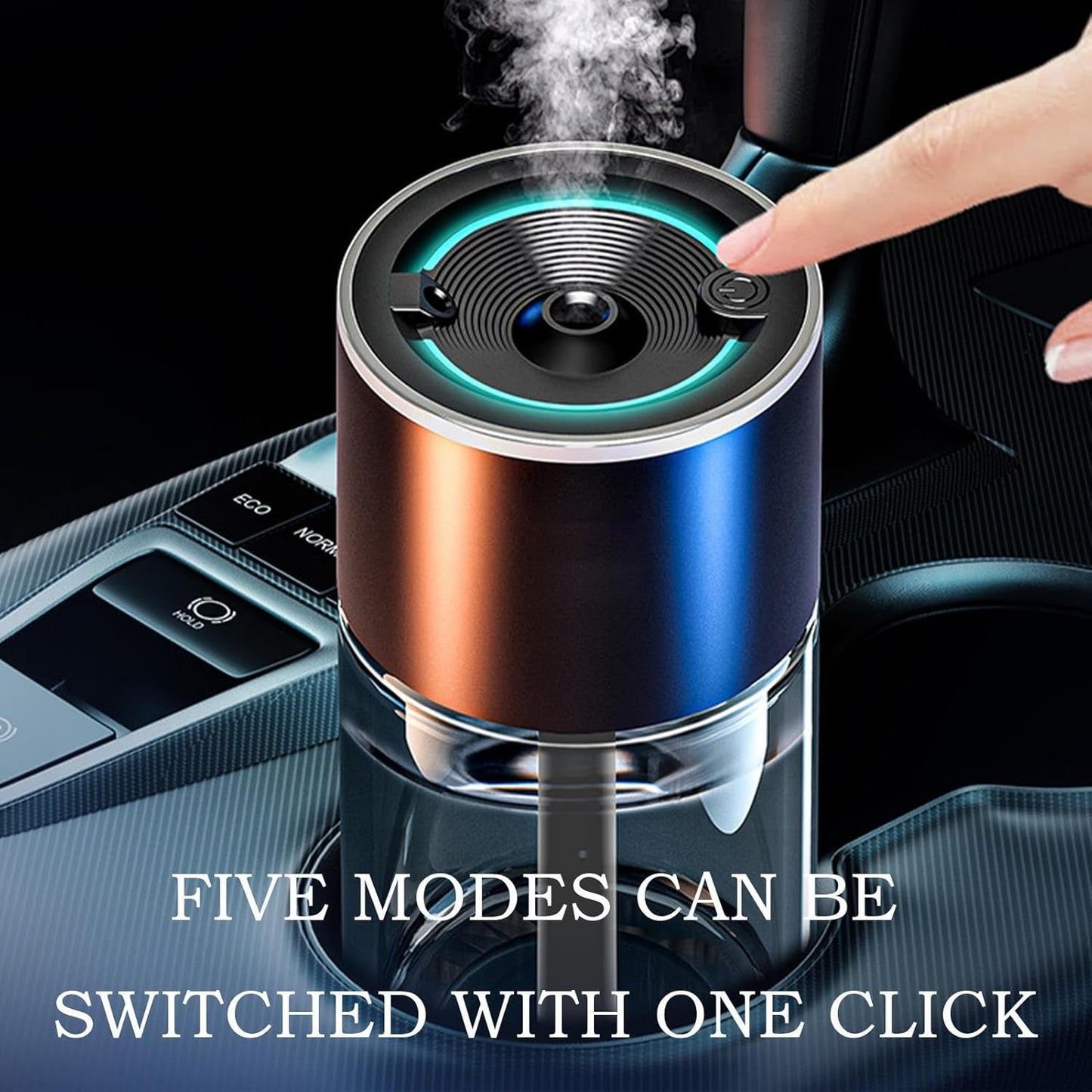 Diffusore di profumi per auto - Umidificatore per aromi automatici, regolatore d'aria per veicoli | Diffusore di profumo regolabile, diffusore di aromaterapia per auto 5 intensità di profumo di