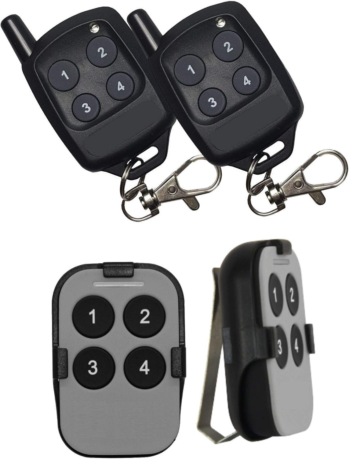 Double Swing Gate Automation System with 4 Remote Control and Wireless Keypad Access Control, DIY Friendly, Lifetime Supportâ€¦