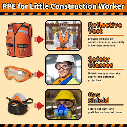 KidBloom Kids Tool Set, Kids Toys Boys with Drill, Toys for Boys Gifts