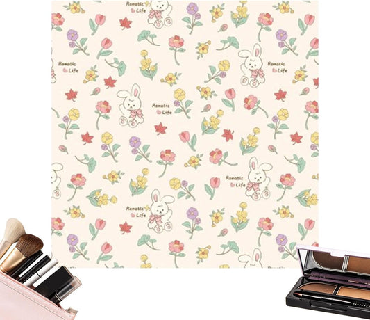 Self-Adhesive Fabric Cosmetic Bag – Multipurpose Cosmetic Bag | Self-Adhesive Cloth Organizer Makeup Storage Bag, Strong Adhesion Organizer Pouches Lazy Self-Stick Cosmetic Bag For Cosmetics