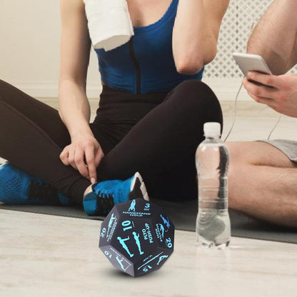 Exercise Dice for Workouts | Fitness Exercise Dice Game,Strength Training Home Gym Accessories for Outdoor Travel Rehabilitation Yoga Team Sports Conditioning
