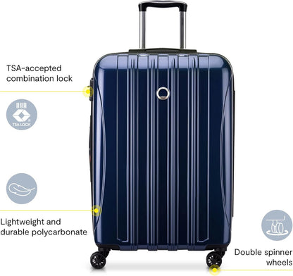 Delsey Helium Aero Carry-On Spinner Trolley, Titanium, One Size