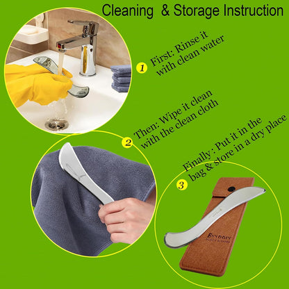 Gua Sha Muscle Scraper Tools, Stainless Steel Scraping Massage Tool for Soft Tissue,Myofascial Scraping Tools for Scar Tissue Physical Therapy Tools,IASTM Tools,Blade Massage Tool