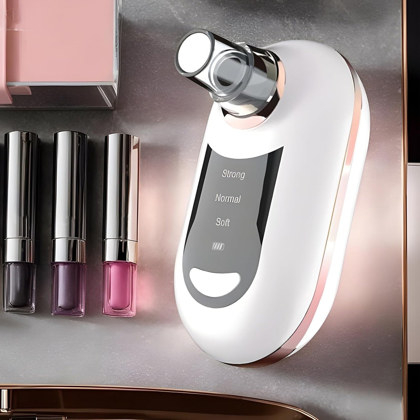 Pore Remover, Whitehead Remover, 3 Suction Tool Settings, Usb Charging Vacuum Extractor for Home, Men Daily Routine, Bath Time, Teenager Travel, 3.94x1.42x2.17 inches