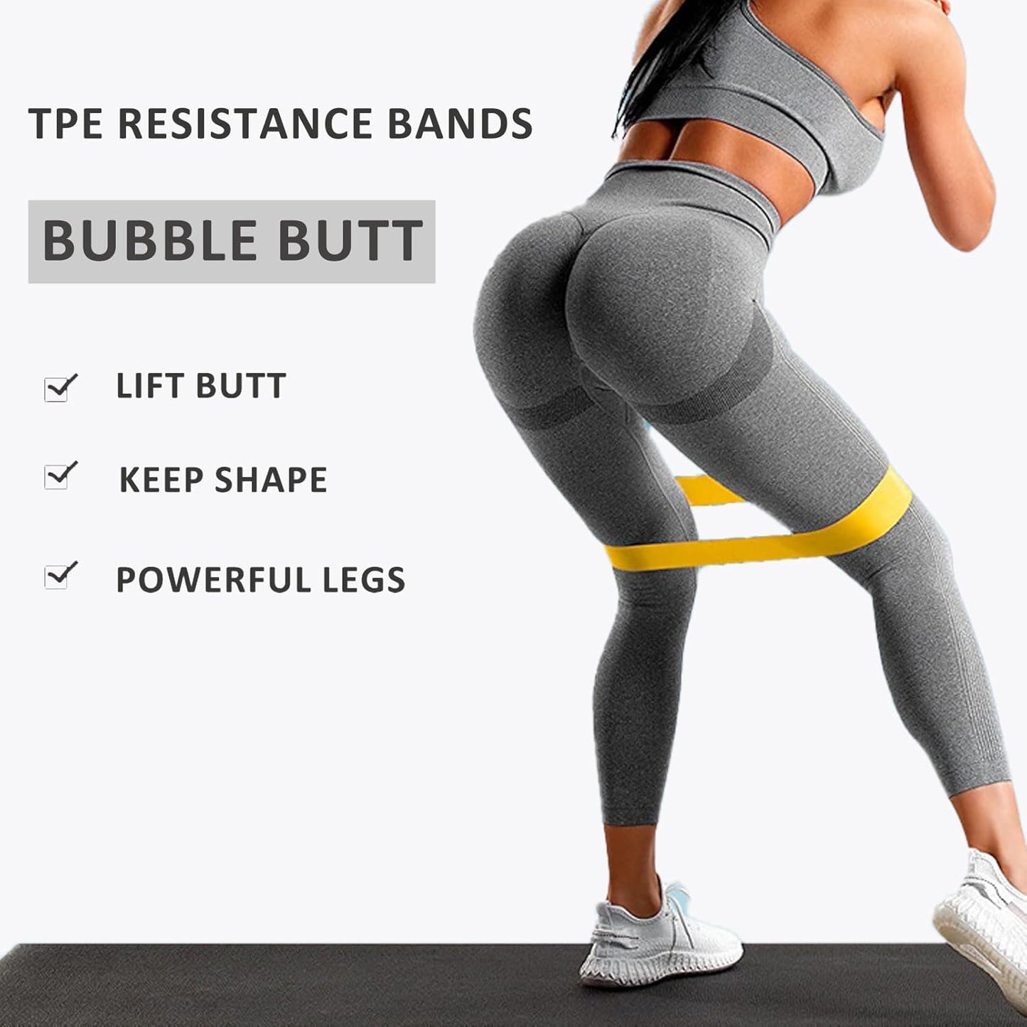MODY RODY 5 Pack Resistance Bands for Working Out