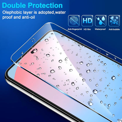 3 Pack Tempered Glass Screen Protector for Samsung Galaxy S24 FE 5G, Ultrasonic Fingerprint Unlock, HD Clear Case Friendly Scratch Resistant for Samsung Galaxy S24 FE Screen Protector