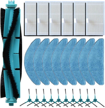 Cleaning Essentials - Set di filtri per scopa principale e panno per mocio, compatibile con aspirapolvere MEDION X41 Series (B)