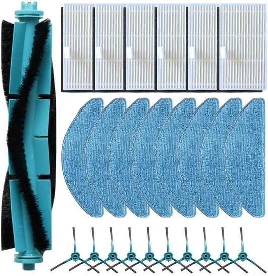 Cleaning Essentials - Set di filtri per scopa principale e panno per mocio, compatibile con aspirapolvere MEDION X41 Series (B)