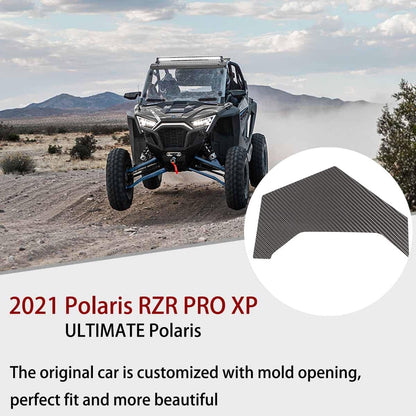 UTV Car Interior & Exterior Decoration Trim kit-Compatible with 2021 Polaris RZR PRO XP Ultimate, Center Console Armrest, dashboard, Body Trim, Fits for RZR PRO XP Ultimate 2021 Accessories (UTV-007)