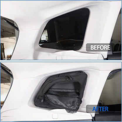 Rear Trunk Storage Organizer Box Compatible with Subaru Forester 2013-2018, Rear Left Window Storage Bag, Car Interior Accessories(Left Side)