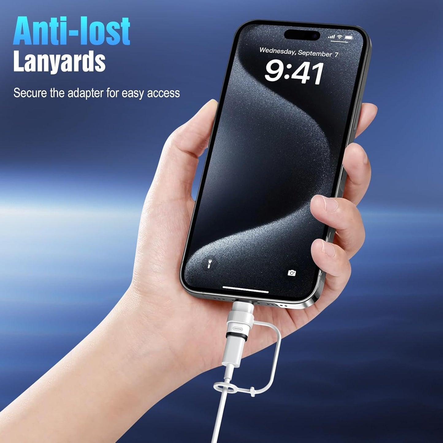 TiMOVO for Lightning to USB C Adapter, 4 Pack USB C Male to Lighting Female Adaptrer with 36W Fast Charging & Data Sync for iPhone 15/16 Pro/Pro Max/Plus, Galaxy S24/23, iPad, NOT for Audio/OTG, White