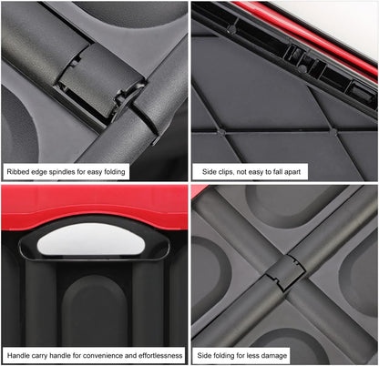 TOOPONE Car Trunk Organizer, Foldable Car Organizer Trunk Organizer for suv with Foldable Cover