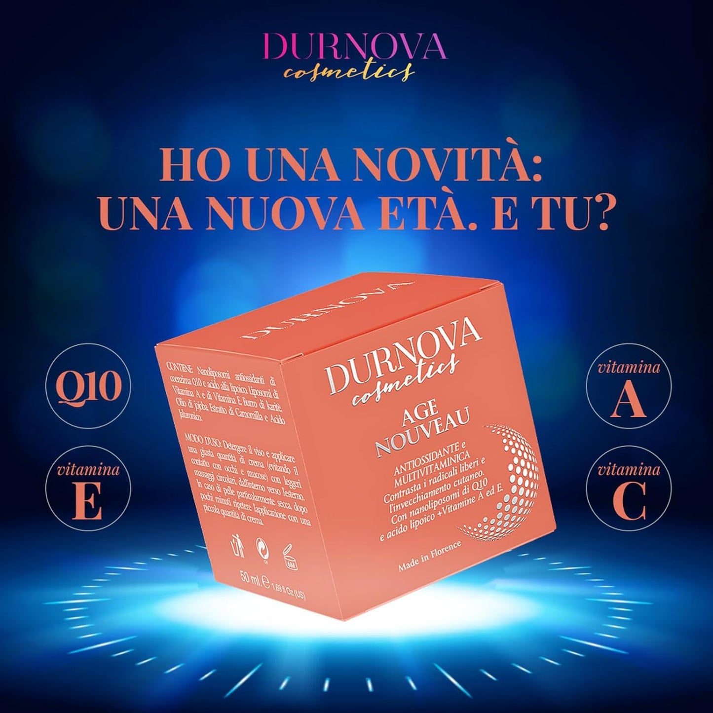 AGE NOUVEAU – Antioxidant Multivitamin Cream: Protection and hydration for radiant skin!