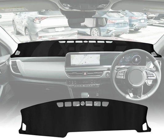 X-CAR Dash Mat for Kia Seltos 2022-2025 Non-Slip Microfiber Pad Cover Interior Accessories