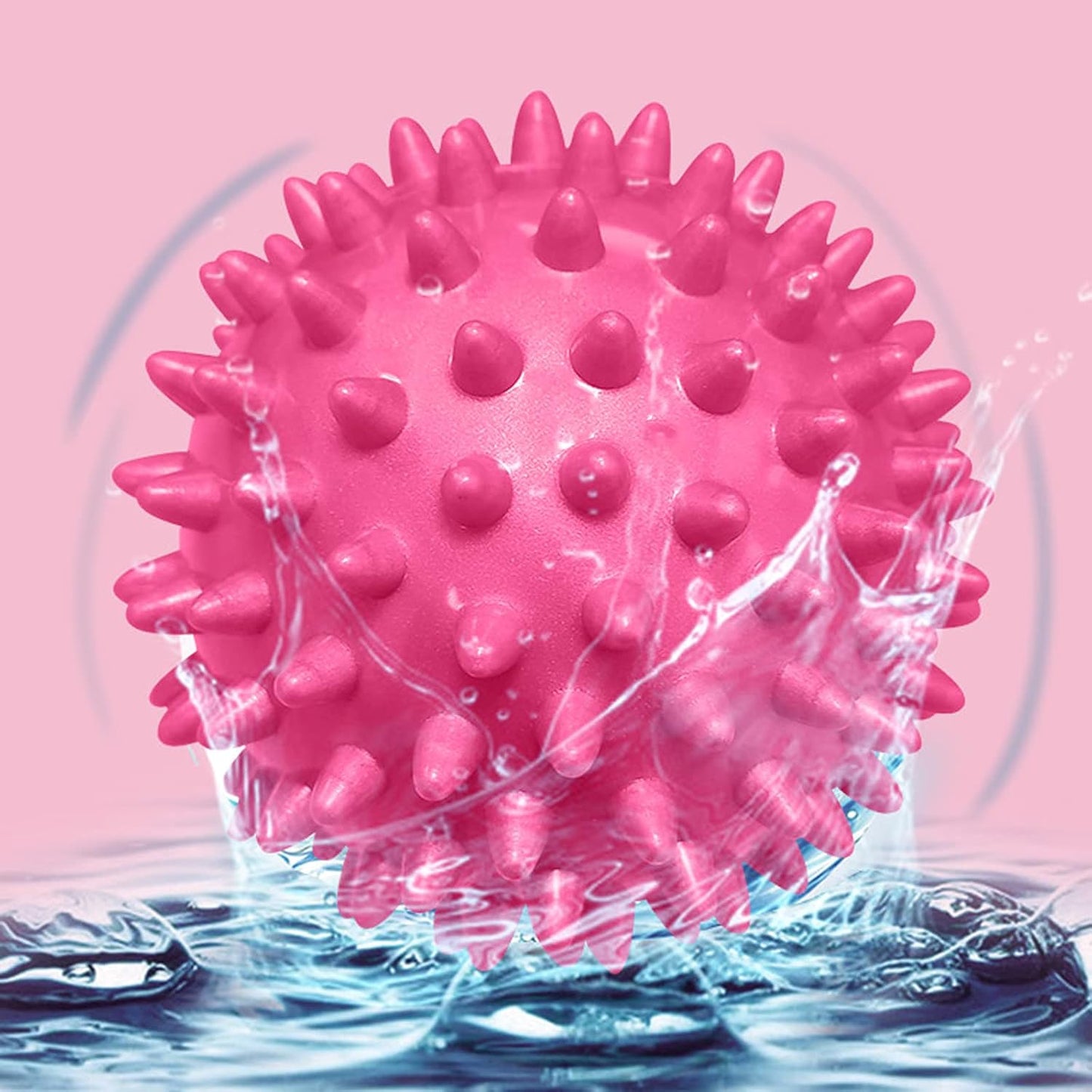 2 Hedgehog Balls, 7 cm, Massage Ball for Sports to Relieve Stress Perfect for Muscle Recovery, Back, Legs, Feet, Hands
