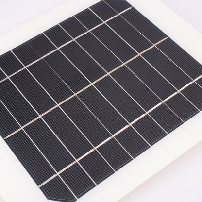NUZAMAS Poartable 5W Solar Panel 5V USB Phone iPhone Charger Battery Free 4 Alloy Clips