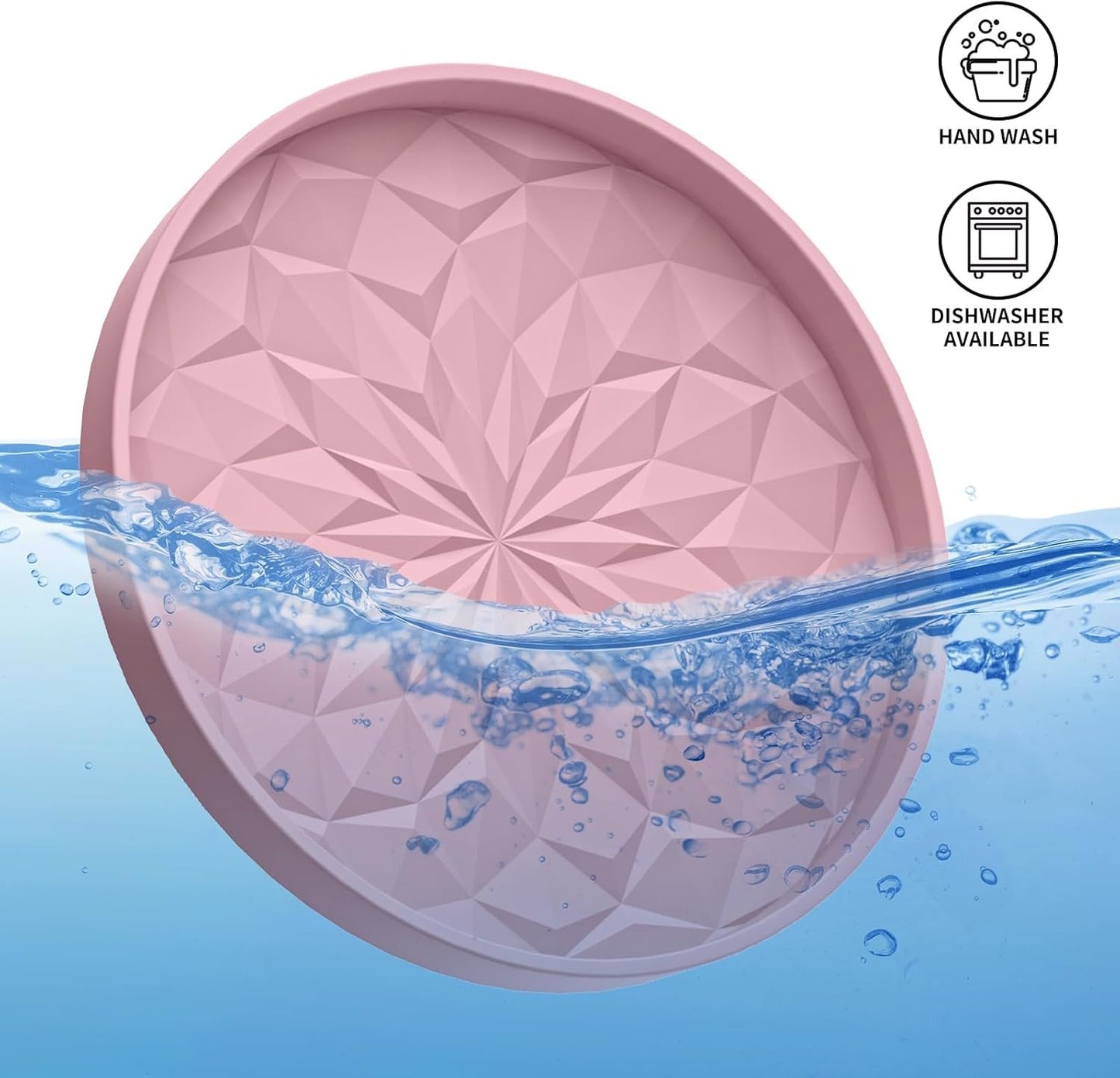 ME.FAN Car Cup Coaster [4 Pack] Silicone Car Coasters/Cup Mats - 2.75In Universal Non-Slip Recessed Car Interior Accessories - Car Cup Holder Insert Coasters Dusty Rose
