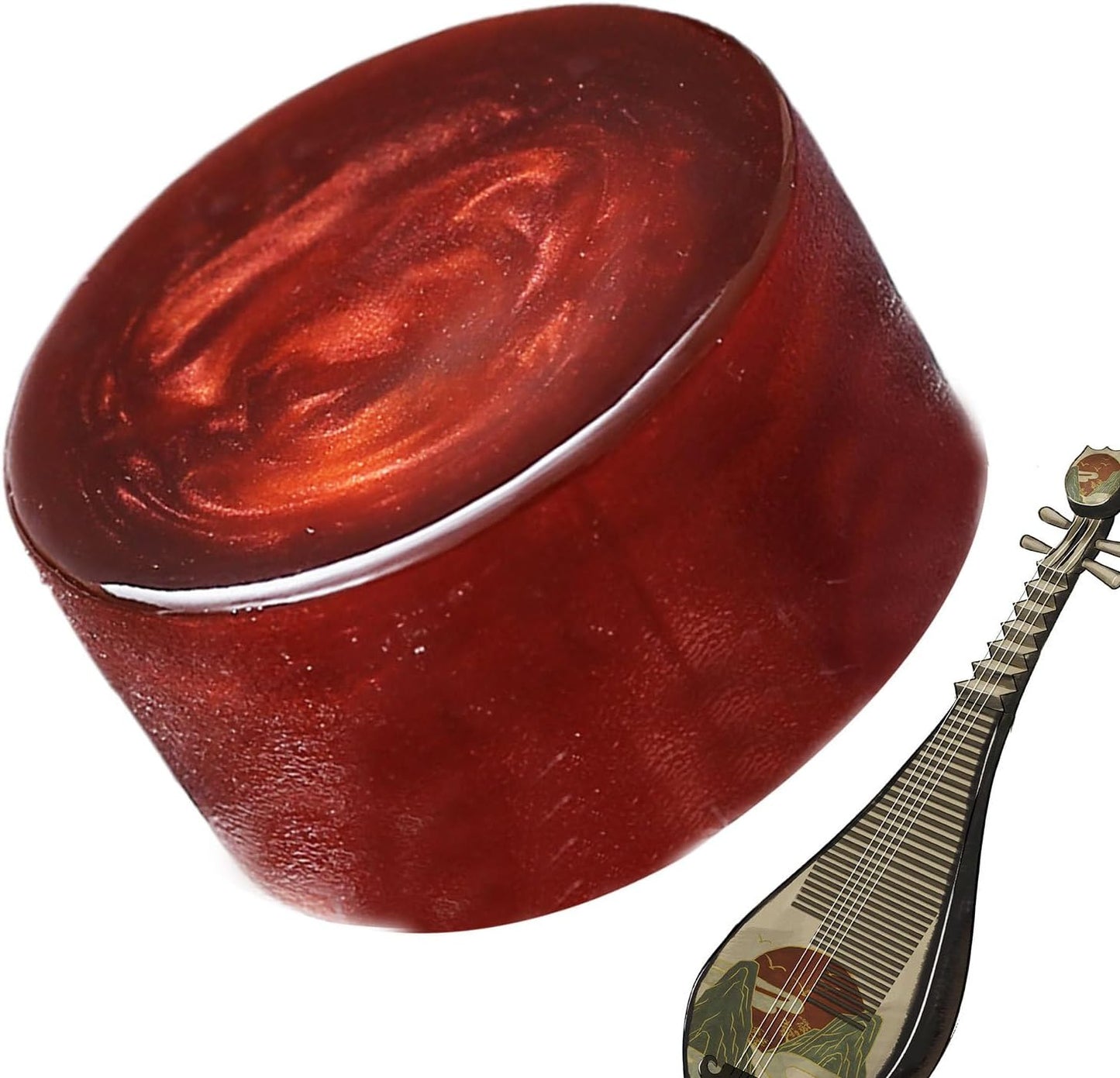 Violin Rosin, Natural Rosin For Violin & Cello, Small Dust-Proof, Long-Lasting Tool, Essential Music Accessories For Sound, Cleaning, And Polish, 5X2.5cm