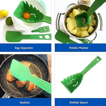 Maodom Gadget da Cucina,Utensili da Cucina - Utensili da Cucina 8 in 1 | Set di Utensili da Cucina riutilizzabili, Utensili da Cucina per friggere, cuocere al Forno, Cucinare