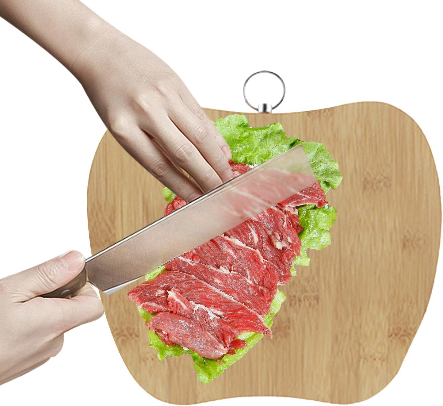 Wood Cutting Board - Wooden Chopping Boards | Compact Kitchen Cutter | Dishwasher Safe Board | Large Food Prep | Pastry | Kitchen Tool | Cutting Chopping Boards for Meat Fruits