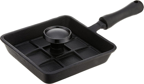 Norpro Mini Cast Iron Panini Pan with Press