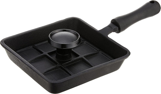 Norpro Mini Cast Iron Panini Pan with Press