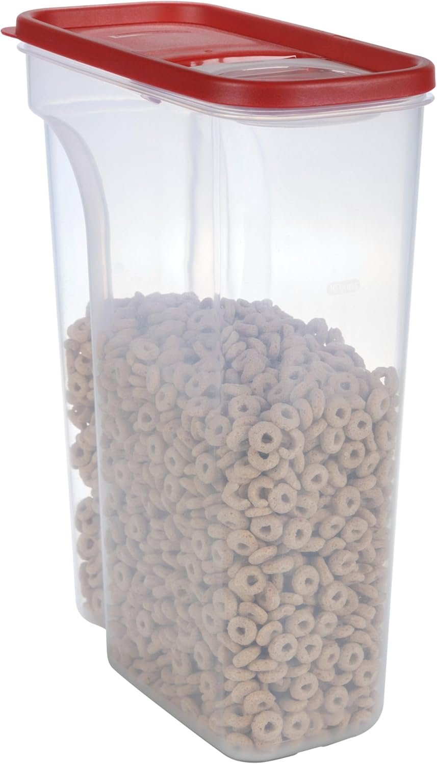 Rubbermaid Cereal Keeper Modular Pantry Food Storage Container, 5.2 L (22 Cup), Dishwasher Safe, BPA-Free