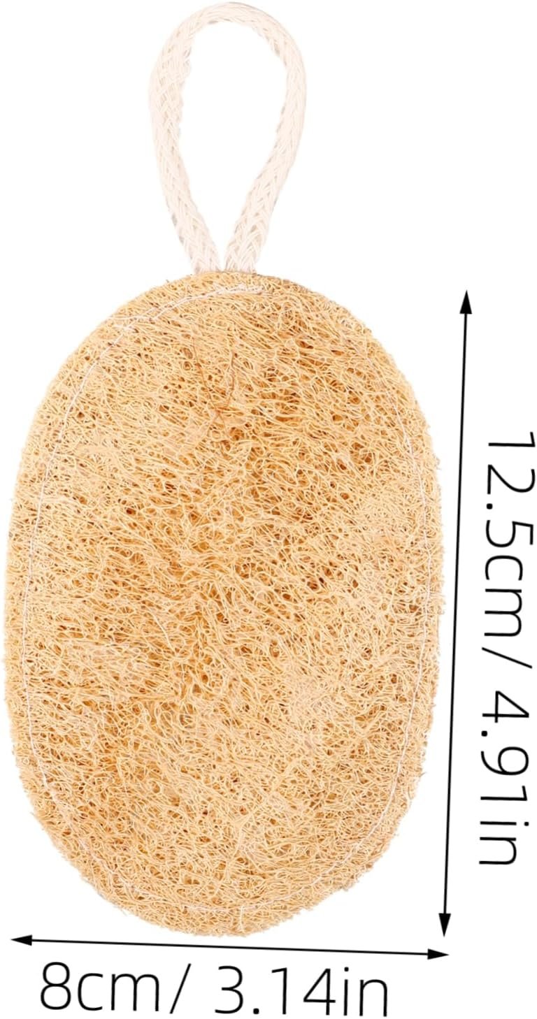 FOMIYES Kitchen Loofah Scrubber Thickened Dish Washing Sponge for Versatile Kitchen Bathroom Durable Loofah