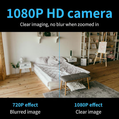 5G Wireless WiFi Camera, Hidden Camera, Mini Security Camera, with Night Vision, with Mobile App, Real-Time View, Suitable for Home/Office/Indoor/Outdoor (1 Pack)