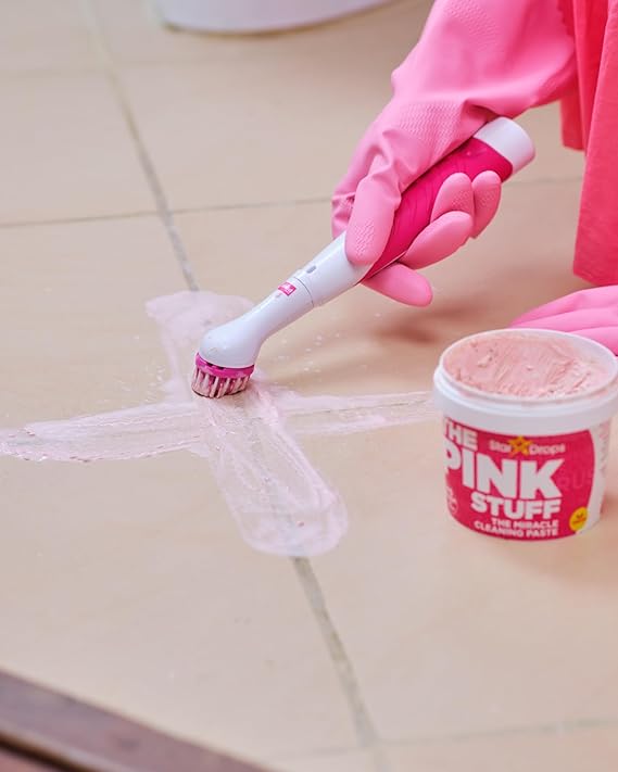 Stardrops - The Pink Stuff - The Miracle Scrubber Kit - 4 Cleaning Brush Heads