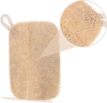 Vaguelly 10pcs Natural Loofah Dish Sponges for Kitchen Soft Non Abrasive Dishwashing Scrubber for Stubborn