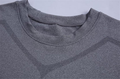 Men's Compression T-Shirt Short Sleeve Base Layer Athletic Undershirt Gear Workout T-Shirt Watches Men