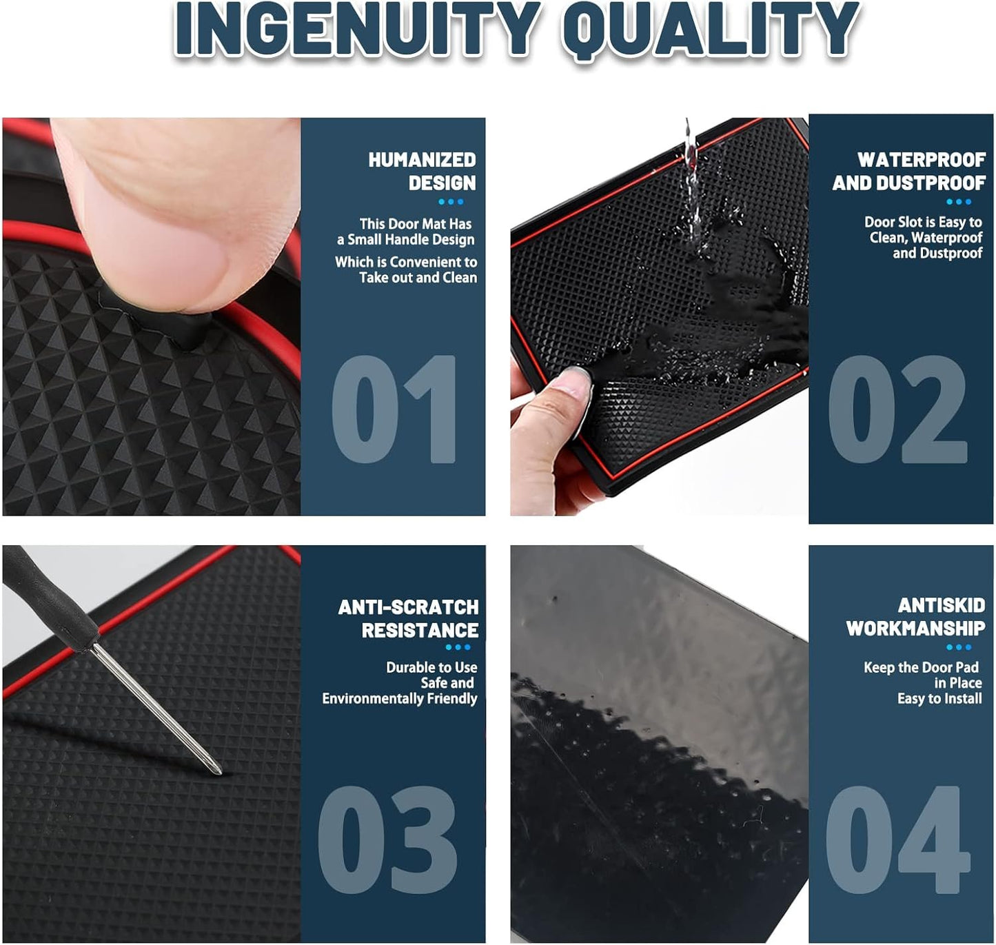 Door Slot Mats for 2022-2025 Lexus NX Accessories Non-Slip Dust Lexus NX 2022+ Pad Cup Door Mats 17PCS/Set Car Center Console Liner Mats 2022 2023 2024 2025 Lexus NX 250 NX 350 Interior Accessories