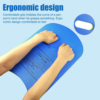 U-Shape Swimming Board, Safety Training Device, 17.72x11.42in Non-Slip Flotation Equipment, Water Exercise Fitness Gear, Swim Learning Aid for Beach and Pool Workout Tool
