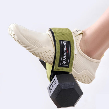 Feet Dumbbell Attachment, Tibialis Trainer Ankle Straps for Feet Weight Lifting Shin Splint, Hamstring Curls, Leg Curl Attachment at Home Gym Equipment
