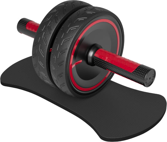 Readaeer Ab Roller Wheel with Knee Pad Abdominal Exercise for Home Gym Fitness Equipment