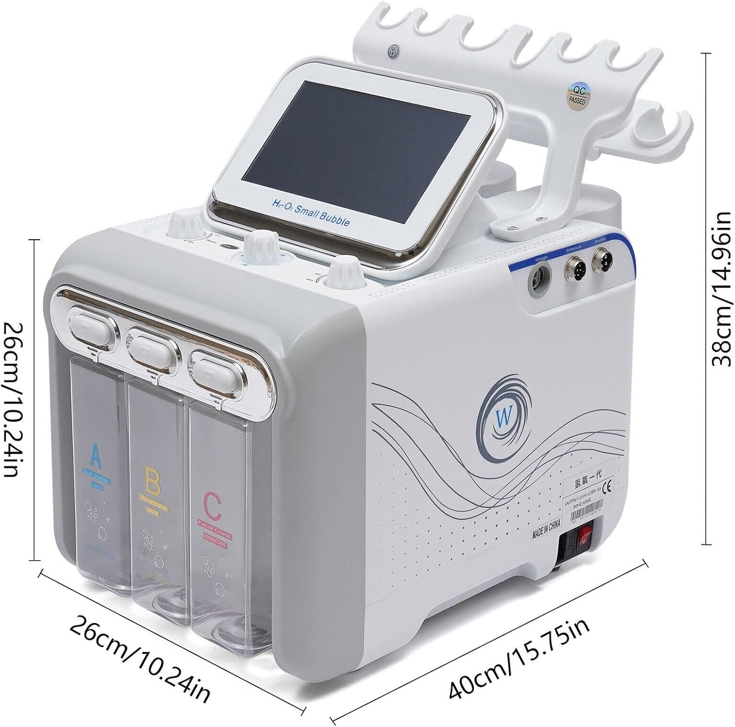 6 In 1 Hydro Dermabrasion Water Facial Skin Care Anti-Aging Skin Care Machine AU