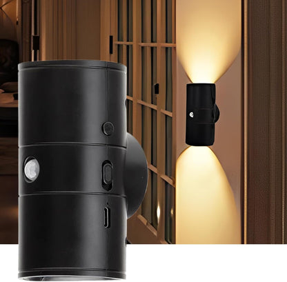 Ghjkldha Magnetic Wall Light, Rechargeable Indoor Motion Sensor Lamp with 1200mAh Battery, 3.7x2.17x1.97 Inches, Modern Smart Lighting for Home Decor, Entryway, Bathroom, Closet, Balcony