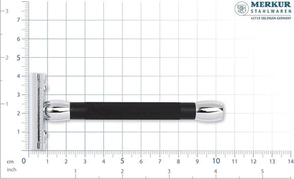 MERKUR Double Edge Safety Razor Short & Black Handle
