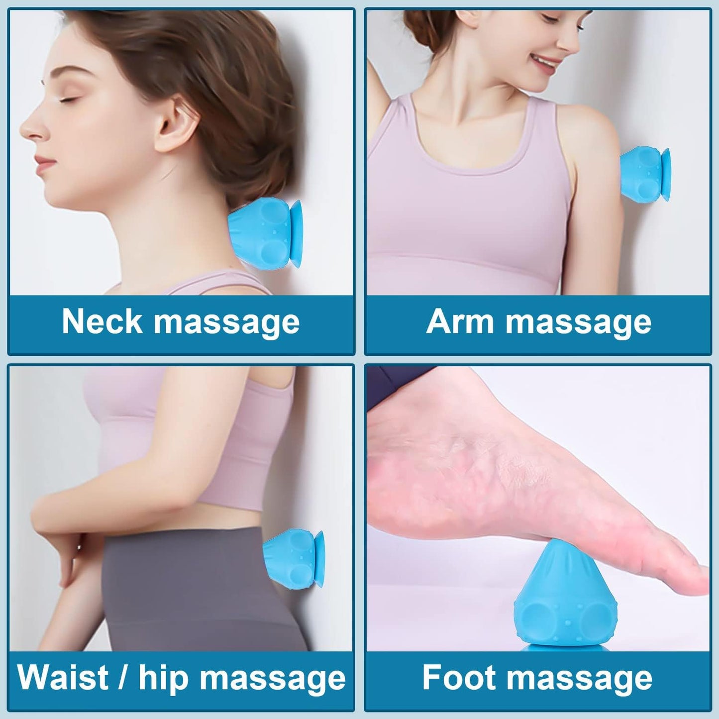 Massage Ball, Muscle Relaxation Ball, Massage Ball for Plantar Fasciitis & Muscle Recovery, Myofascial Release, Trigger Point Therapy