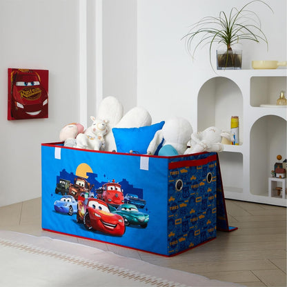 Idea Nuova Disney Pixar Cars Collapsible Storage Trunk, Durable with Soft Lid, 28.5"x14.5"x16"