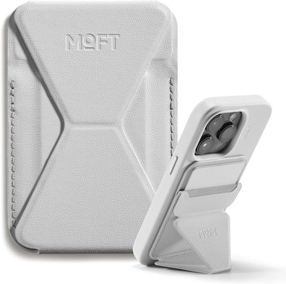 MOFT Magsafe Wallet Stand, Phone Stand for iPhone 16/15/14/13/12 Series, Adjustable Phone Holder with 3 Viewing Angles, MOVAS Magsafe Stand (Misty Cove)
