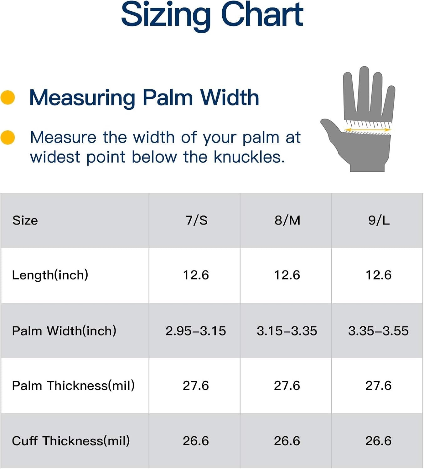 LANON 3 Pairs wahoo Skin-Friendly Cleaning Gloves, Dishwashing Kitchen Gloves with Cotton Flocked Liner, Reusable, Non-Slip, Bud Tender, Small