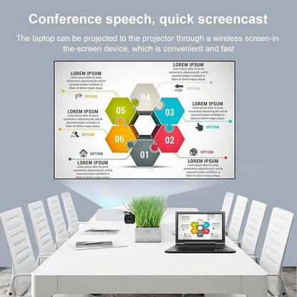 GMBYLBY Screen for Phone Screen Mirroring Adapter Connect Multiple Devices for Home Entertainment Screen Mirroring