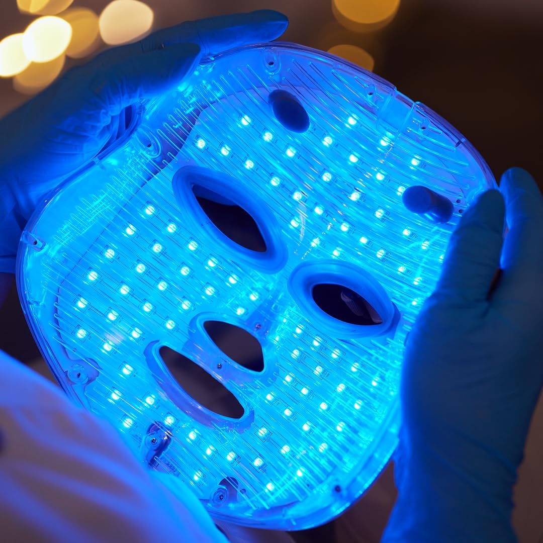 MARSOF LED Light Theraphy Facial Skin Care Mask Collagen Boost 7 Color Lights Skin Rejuvenating Beauty Device